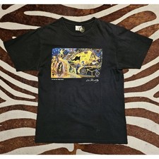 Vintage Smithsonian Touch Of The Past Art By Mitchell E Robles T Shirt Sz L