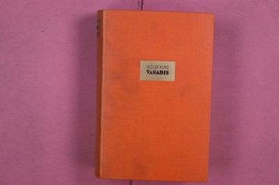 299223 Isolde Kurz VANADIS Rainer Wunderlich Verlag Der Schicksalsweg einer Frau