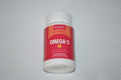 DR. JUAN'S ~ SANTO REMEDIO ~ OMEGA-3 ~ DIETARY SUPPLEMENT ~ 30 COUNT ~ 02/2027