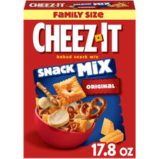 Snack Mix, Lunch Snacks, Family Size, Original, 17.8oz Box 1 Box