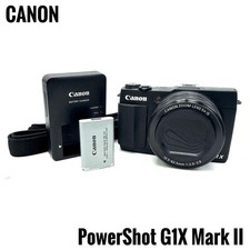 Canon PowerShot G1X Mark II Black Compact Digital Camera Tested Japan