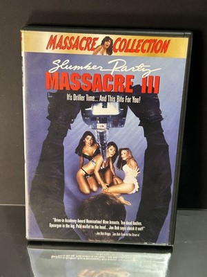 Slumber Party Massacre 3 III DVD 2000  VERY RARE OOP Horror! Massacre Collection