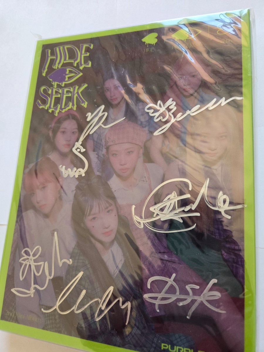 Purple Kiss, Hide and Seek, second mini album, new, signed, sealed