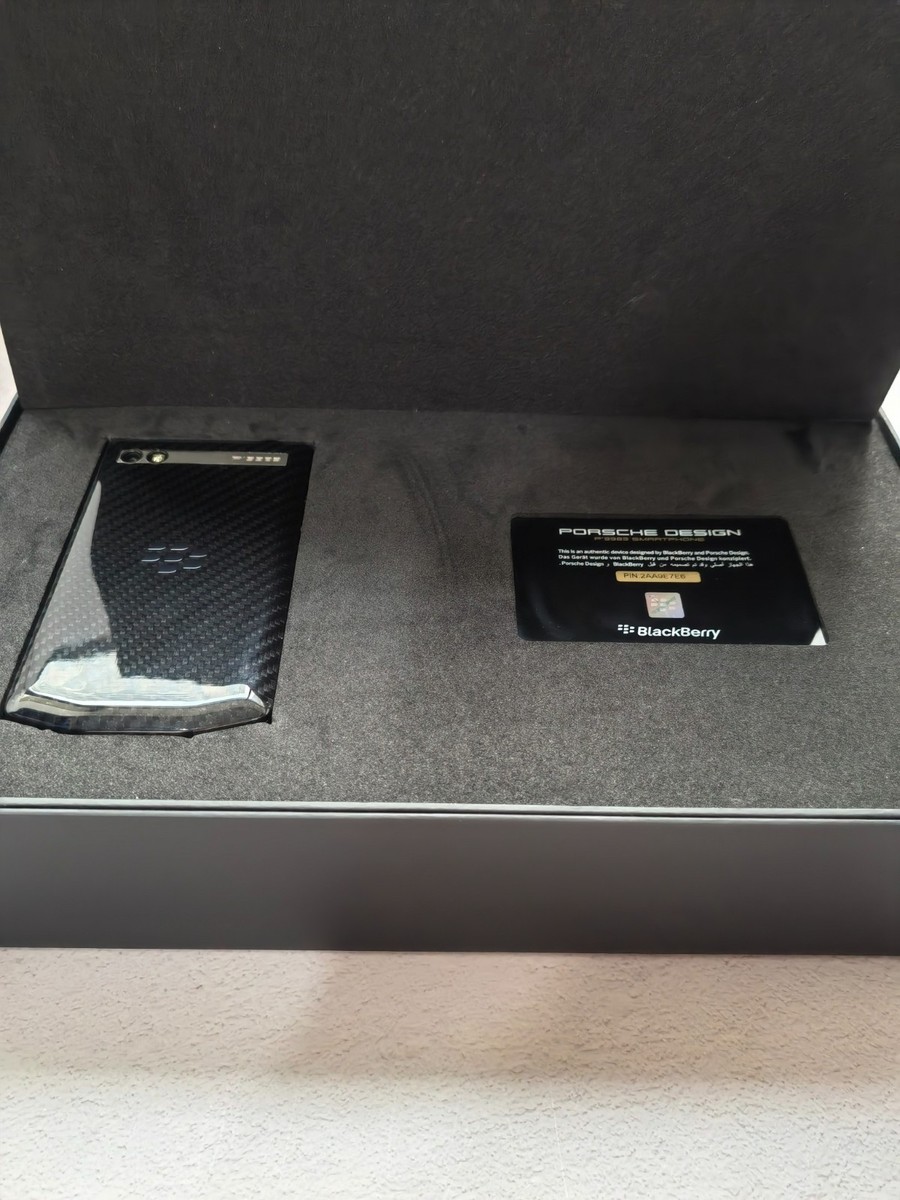 NEW BlackBerry Porsche Design P'9983 2+ 64GB unlocked luxury smart