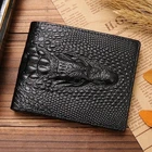 Men’s Genuine Leather Crocodile Wallet