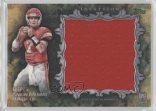2014 Topps Inception Rookie Jumbo Relics Green 55/75 Aaron Murray #RJR-AU 0s3