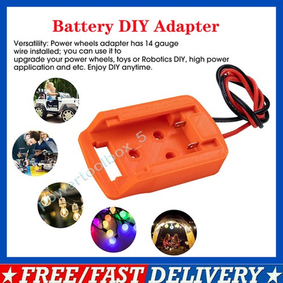 #ad Power Wheels Adapter for Black Decker 20V Lithium Battery Dock Power Converter $11.94