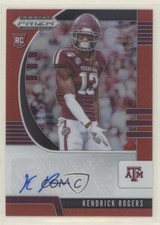 2020 Panini Prizm Draft Picks Rookies Red Kendrick Rogers #250 Auto 0bk