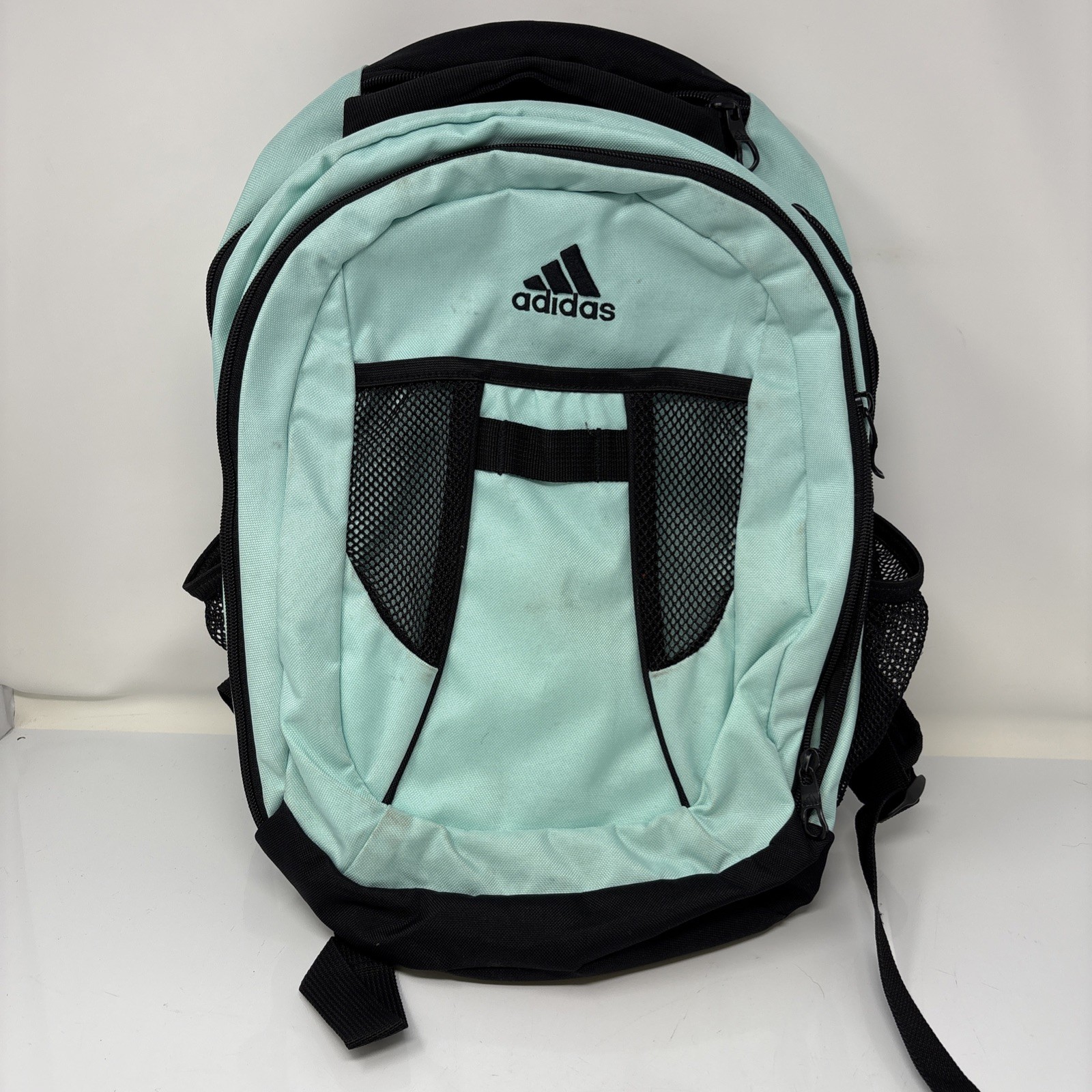 Adidas light blue and Black girls Backpack