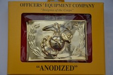 USA Boucle ceinturon US Army Marine Corps USMC  officier