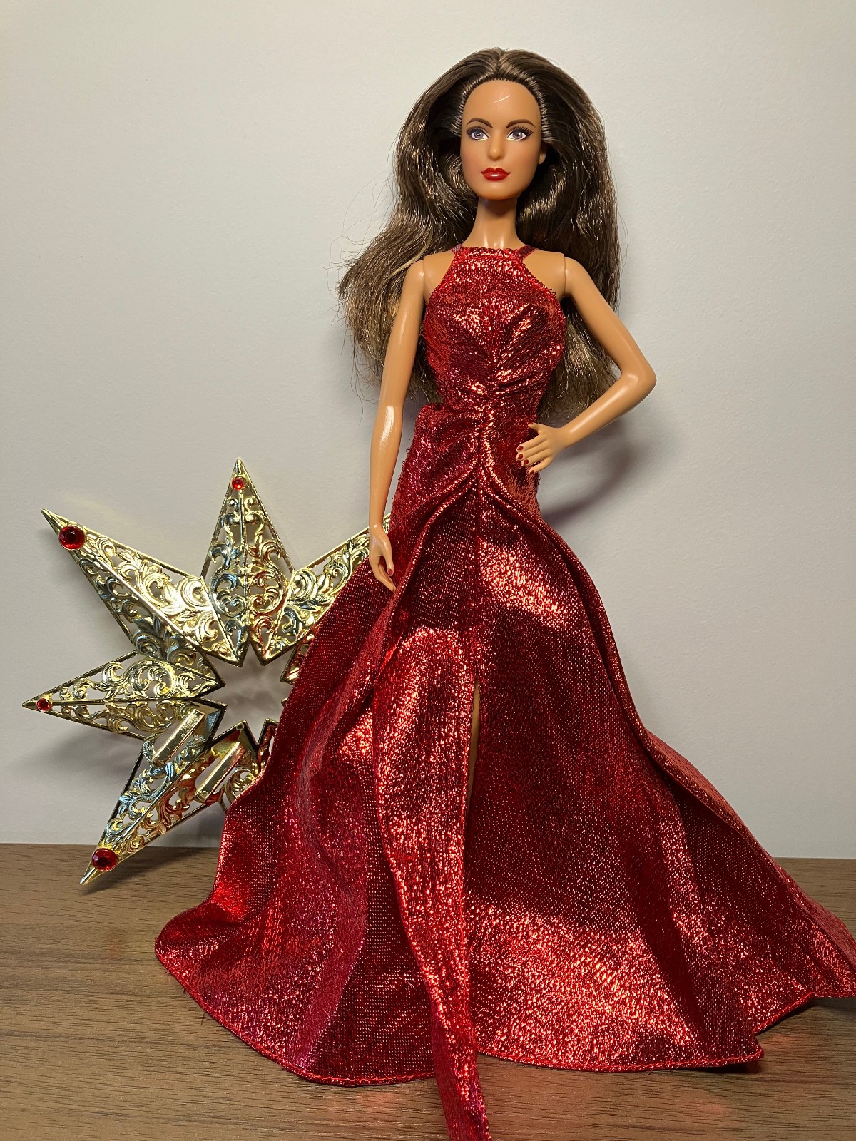 Mattel Holiday Barbie 2017 Brunette Doll