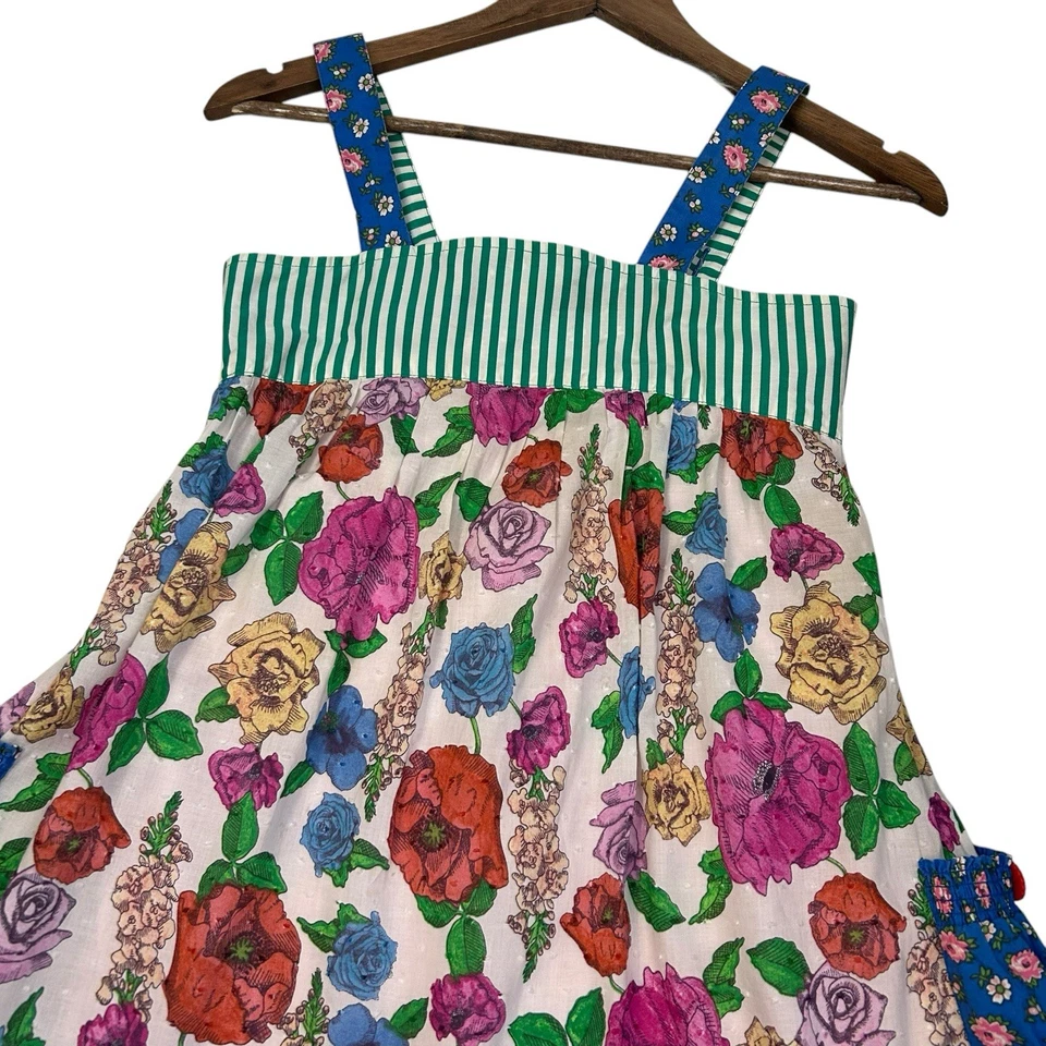 Vestido MATILDA JANE Can Do Attitude Talla 14 Verde Floral Cottagecore Daydream Foto 2 de 4