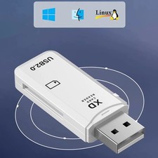 XD Card Reader Photos Memory Adapter  USB C Converter for Olympus Fuji Cameras 