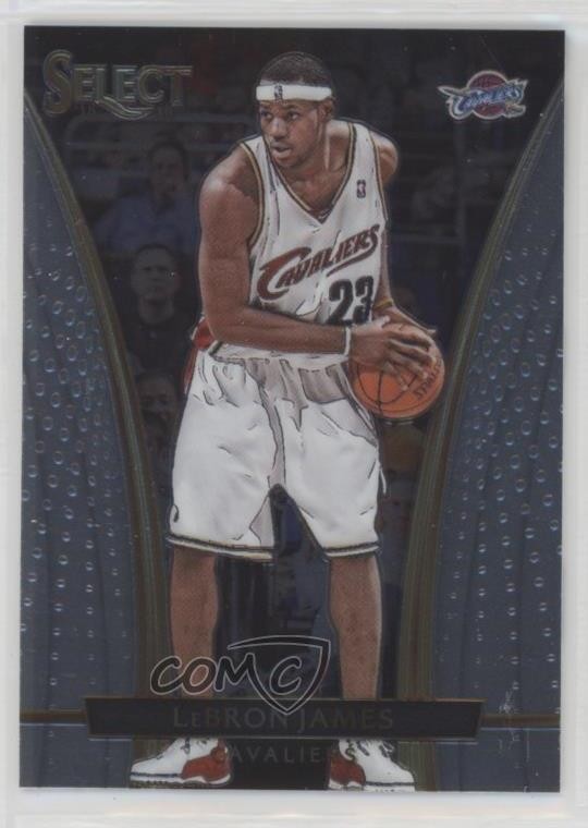 2015-16 Panini Select Courtside LeBron James #300 yf4