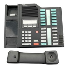 Nortel M7324 Black Corded Telephone Norstar 12 Line Speakerphone Desk Phone