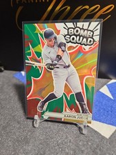 2026 Donruss Aaron Judge Green Laser Bomb Squad #18 Yankees