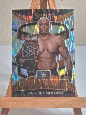 2022 Panini Select WWE - Championship Bobby Lashley #1 Flash Prizm