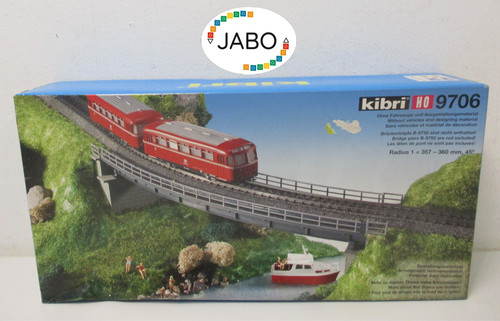 (RH/20) Kibri H0 kit 9706 puente de viga de acero NUEVO/EMBALAJE ORIGINAL | Zustand: Neu