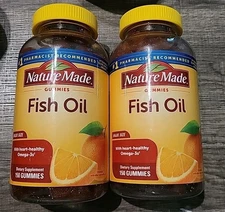 2 Nature Made Fish Oil (150 Gummies Each) -EXP: 5/26