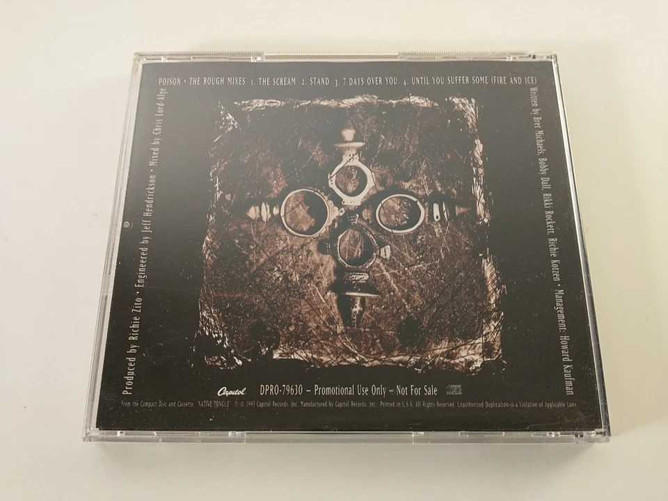 Poison   The Rough Mixes Capitol Records ‎DPRO-79630 US Promo CD 1993 near mint - Bild 3 von 4