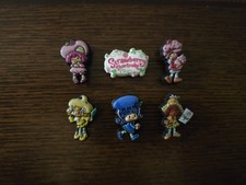 Lot Of 6 Strawberry Shortcake Shoe Charms