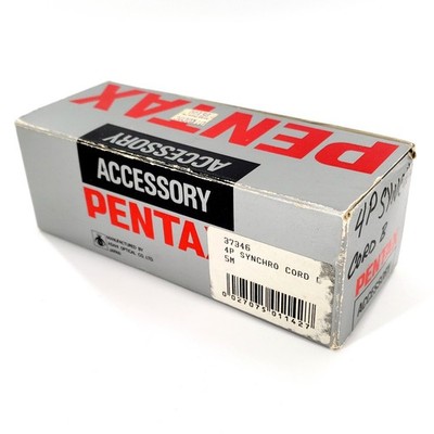 専用4 Genuine Pentax 4P Synchro Cord D 5M 37346 w/ Box OEM | eBay