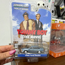 GreenLight Hollywood Tommy Boy 1986 Ford Taurus 1:64 Diecast Car Blue LE