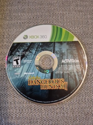 Cabela's Dangerous Hunts 2011 Xbox 360 DISC ONLY, NO USPS TRACKING