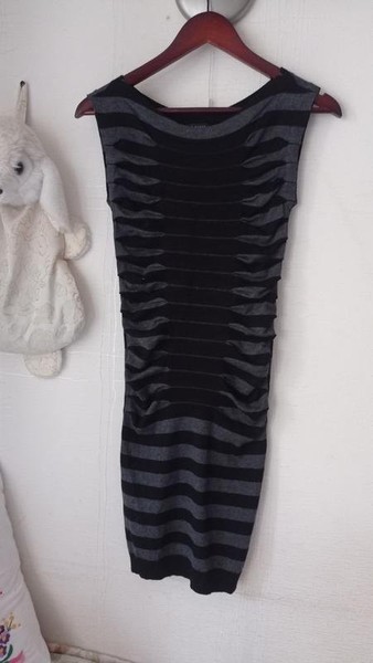Women Ted Baker Dress Black Viscose XXS