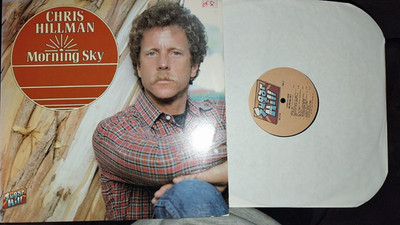 LP CHRIS HILLMAN - MORNING SKY / SUGAR HILL '82 Byrds Flying Burrito brothers