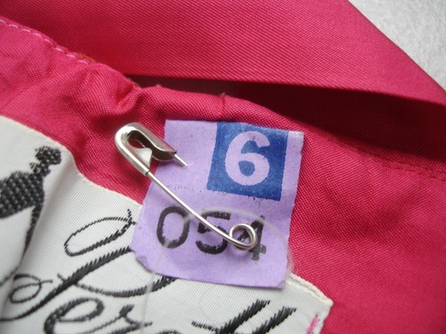 Damen Gr. XS Vintage 60er Jahre Suzy Perette New York Fuschia Pink Bubble Kleid Plissee - Bild 10 von 15