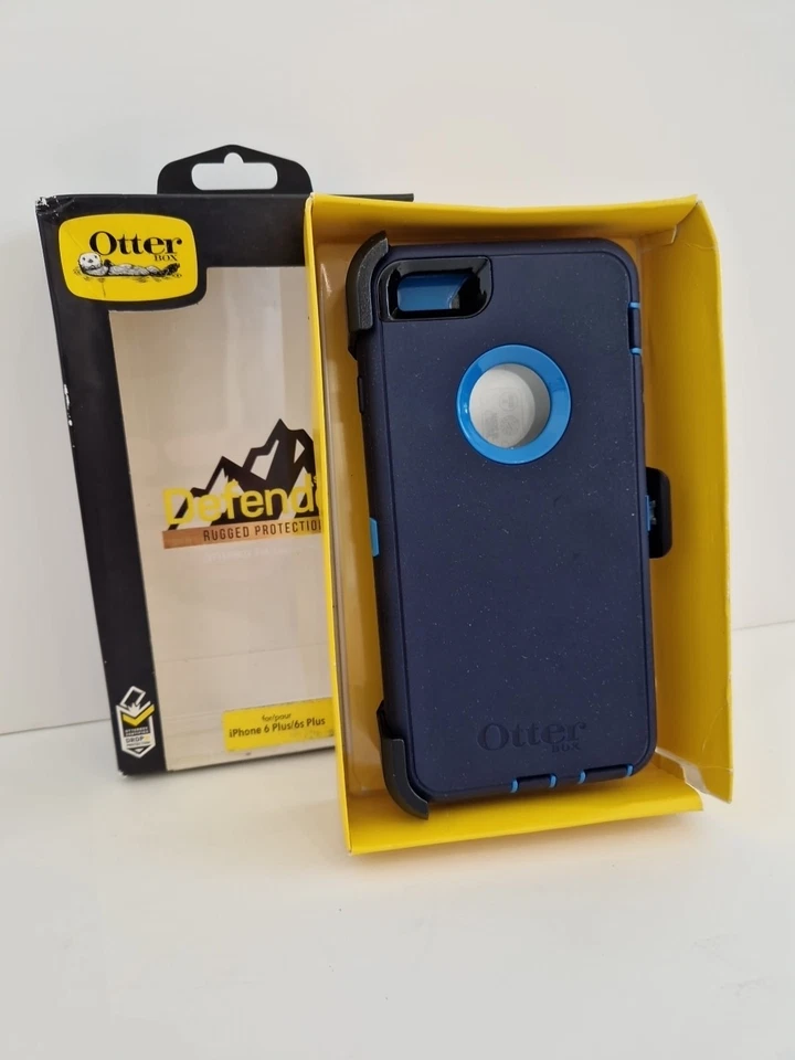 OtterBox iPhone 6 Plus / 6s Plus Case Defender Series Rugged Protection Blue - Image 4 of 4
