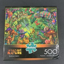 New Buffalo Games Amazing Nature Jigsaw Puzzle 500 Piece Tropical Forest Sealed