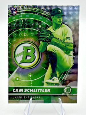 2026 Bowman CAM SCHLITTLER RC- Under the Radar Refractor- New York Yankees #UR-2