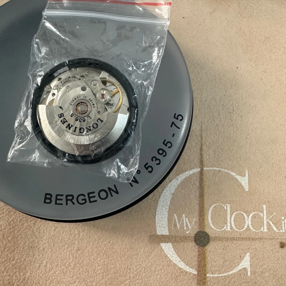 Movimento Orologio Longines L636.5 funzionante +quadrante e lancette originali Foto 3 de 4