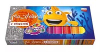 Plastelina Brokatowa 10 KoloróW Sweet colours