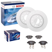 Bosch Bremsscheiben 272Mm + BelÄGe Hinten Passend FüR Skoda Octavia Yeti Superb