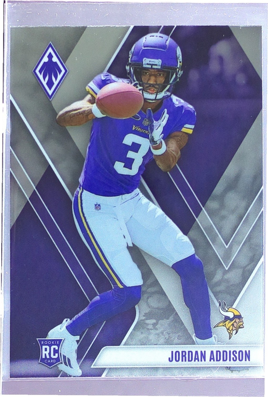 2023 Panini Phoenix Jordan Addison RC #109 Vikings