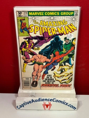 The Amazing Spider-Man, Vol. 1 #214 - Newsstand Variant - FN