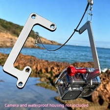 304 Stainless Steel Underwater Fishing Mount Fits GoPro & DJI Action Cameras
