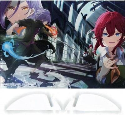 Melonbooks Re Zero Julius Adalheid Mini Acrylic Panel Novel Limited Edition