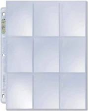 Platinum Series 9-Pocket Pages (50 ct.) - Card Sleeves Binder Sheets for Trad...