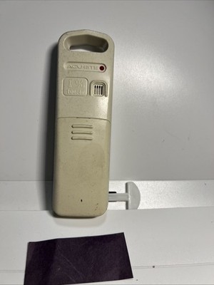 AcuRite 00592TXR Wireless Temperature & Humidity Sensor Transmitter White