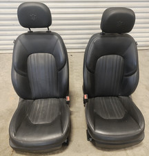 2017 Maserati Levante Left And Right Front Seat Pair Black Leather 2017 Maserati Levante Left And Right Front Seat Pair Black Leather