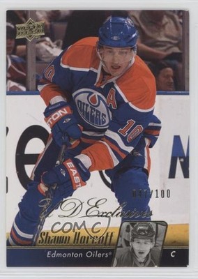 2010-11 Upper Deck UD Exclusives 47/100 Shawn Horcoff #124 0c2