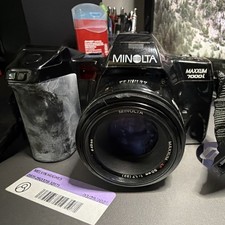 Minolta Maxxum 7000i Black 35mm SLR Film Camera w/ AF 50mm f/1.7 Lens