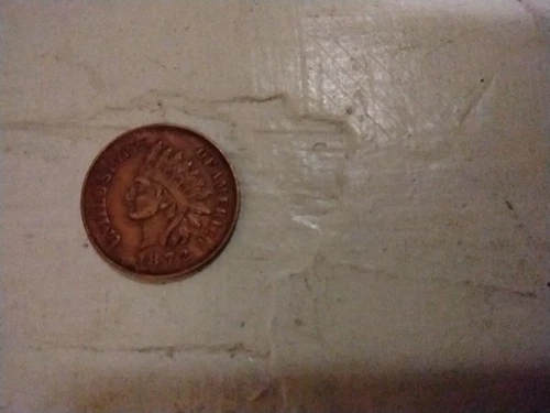 1872 Indian Head Cent Penny Red Choice BU Uncirculated