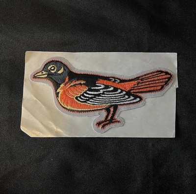 Baltimore Orioles Embroidered Baseball Patch 5  Sticky Back