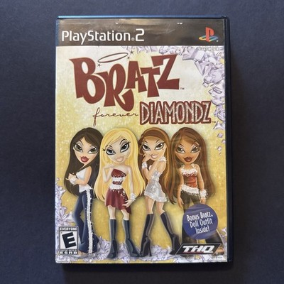 Bratz: Forever Diamondz (PlayStation 2, 2006) - With Manual - Untested