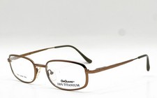 NEW ON GUARD OG-110N OG BROWN GUNMETAL SAFETY AUTHENTIC EYEGLASSES 52-19